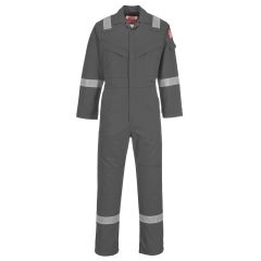 Portwest FR21 Flame Resistant Super Light Weight Anti-Static Coverall 210g - (Grey)
