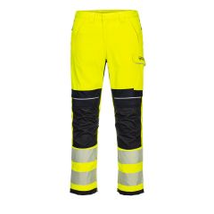 Portwest FR406 PW3 FR Hi-Vis Work Trousers - (Yellow/Black)
