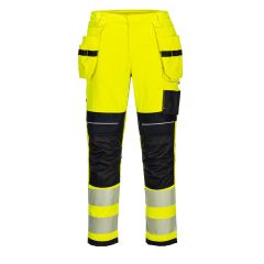 Portwest FR407 PW3 FR Hi-Vis Holster Trousers - (Yellow/Black)