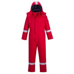Portwest FR53 FR Anti-Static Winter Coverall - (Red)