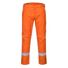 Portwest FR66 Bizflame Industry Trousers - (Orange)