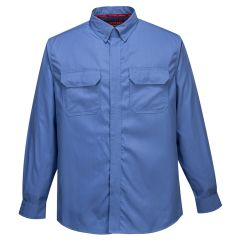 Portwest FR69 Bizflame Work Shirt - (Blue)