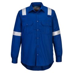Portwest FR723 FR Lightweight Anti-Static Shirt - (Royal Blue)