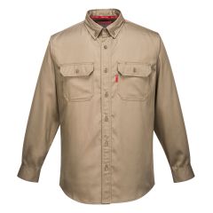 Portwest FR89 Bizflame 88/12 FR Shirt - (Khaki)
