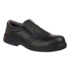 Portwest FW81 Steelite Slip On Safety Shoe S2 FO SR (Black)