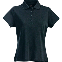 Fristads Acode Ladies Heavy Pique Polo Shirt 1723 PIQ (Black)