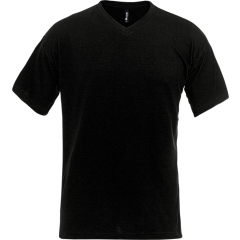 Fristads Acode V-Neck T-Shirt 1913 BSJ (Black)