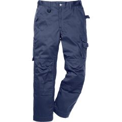 Fristads Icon One Cotton Trousers with Kneepad Pockets 2112 KC / 114119 (Dark Navy)