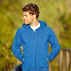 Fruit Of The Loom Classic Lightweight Hooded Sweat Jacket SS922