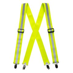Portwest HV56 Hi-Vis Trousers Braces - (Yellow)