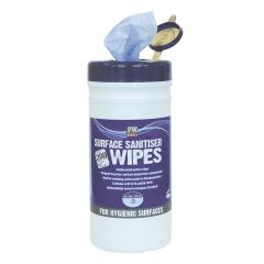 Portwest IW50 Surface Sanitiser Wipes (200 Wipes) - (Blue)