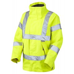 Leo Workwear ROSEMOOR ISO 20471 Class 2 Breathable Women's Jacket - Hi Vis Yellow