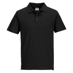 Portwest L210 Lightweight Jersey Polo Shirt (48 in a box) - (Black)