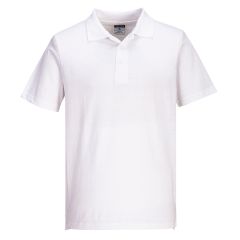 Portwest L210 Lightweight Jersey Polo Shirt (48 in a box) - (White)