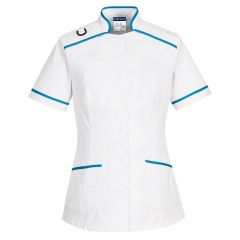 Portwest LW21 Medical Tunic - (White/Aqua)