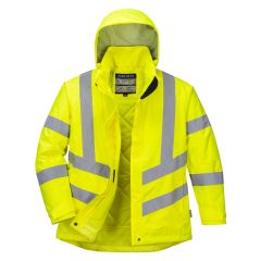 Portwest LW74 Hi-Vis Women's Winter Jacket - (Yellow)