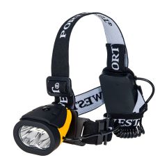 Portwest PA63 Dual Power Head Light - (Yellow/Black)