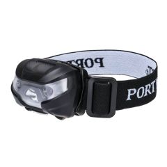 Portwest PA71 USB Rechargeable Head Light - (Black)