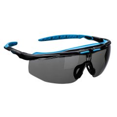 Portwest PS23 Peak KN Safety Glasses - (Smoke)