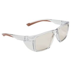 Portwest PS26 Side Shields Safety Glasses - (Brown)