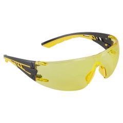Portwest PS27 Tech Look Lite KN Safety Glasses - (Amber)