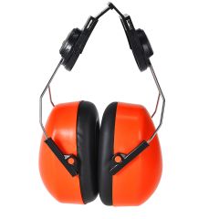 Portwest PS47 Endurance HV Hi-Vis Clip-On Ear Defenders - (Orange)