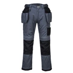Portwest PW305 PW3 Stretch Holster Work Trousers - (Zoom Grey/Black)