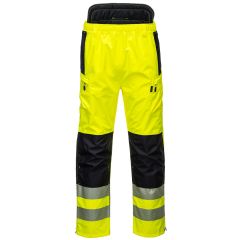 Portwest PW342 PW3 Hi-Vis Extreme Rain Trousers - (Yellow/Black)