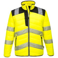 Portwest PW371 PW3 Hi-Vis Baffle Jacket - (Yellow/Black)