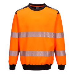 Portwest PW379 PW3 Hi-Vis Sweatshirt - (Orange/Black)