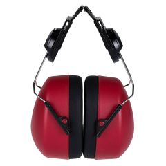 Portwest PW42 Clip-On Ear Defenders - (Red)