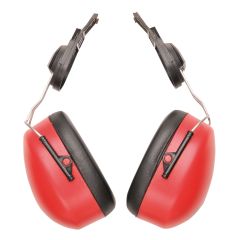 Portwest PW47 Endurance Clip-On Ear Defenders - (Red)