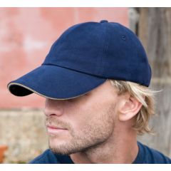 RC025P Result Pro-Style Heavy Brushed Cotton Cap with Sandwich Peak