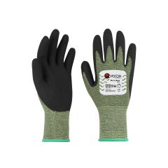 Tranemo RG0006 Flame Retardant Gloves ARC 4 - Green/Black