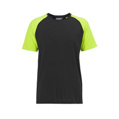 Tranemo RH0021 T-shirt - Black/Yellow