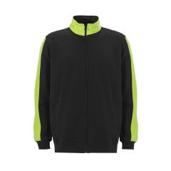 Tranemo RH0023 Full Zip Sweatshirt - Black/Yellow