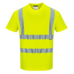 Portwest S170 Hi-Vis Cotton Comfort T-Shirt S/S  - (Yellow)