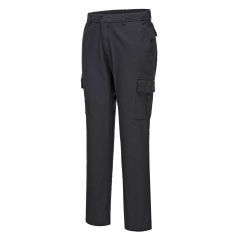 Portwest S231 Stretch Slim Combat Trousers (Black)