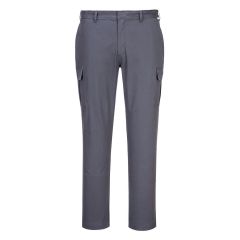 Portwest S231 Stretch Slim Combat Trousers (Charcoal Grey)