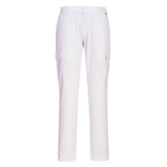 Portwest S231 Stretch Slim Combat Trousers (White)