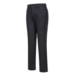 Portwest S232 Stretch Slim Chino Trousers - (Black)