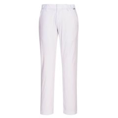 Portwest S232 Stretch Slim Chino Trousers - (White)