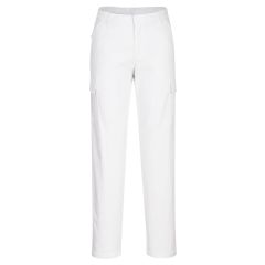 Portwest S233 Women's Stretch Cargo Trousers - (White)