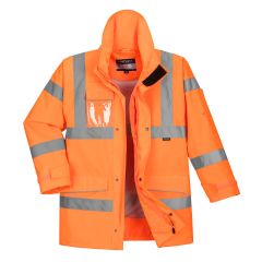 Portwest S590 Hi-Vis Extreme Rain Jacket  - (Orange)