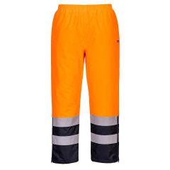 Portwest S598 Hi-Vis Winter Trousers - (Orange/Navy)