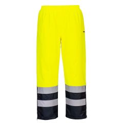 Portwest S598 Hi-Vis Winter Trousers - (Yellow/Navy)