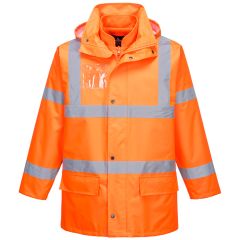 Portwest S765 Hi-Vis 5-in-1 Essential Jacket  - (Orange)