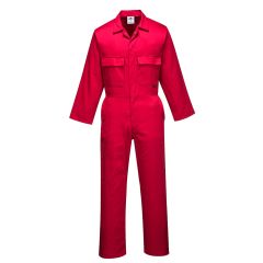 Portwest S999 Euro Work Coverall - (Red)