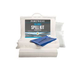 Portwest SM61 50 Litre Oil Only Spill Maintenance Kit - (White)