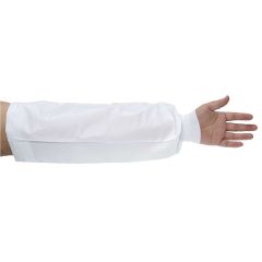 Portwest ST47 BizTex Microporous Sleeve with Knitted Cuff Type PB[6] (150 Pairs) - (White)